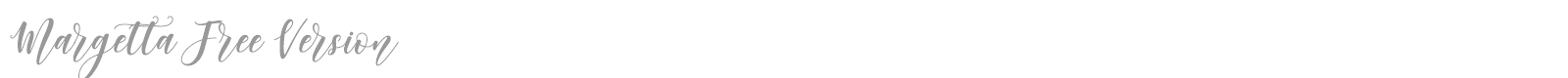 Margetta font preview
